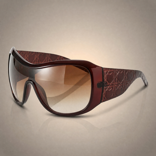 Sera Shield Oversized Wrap Sunglasses